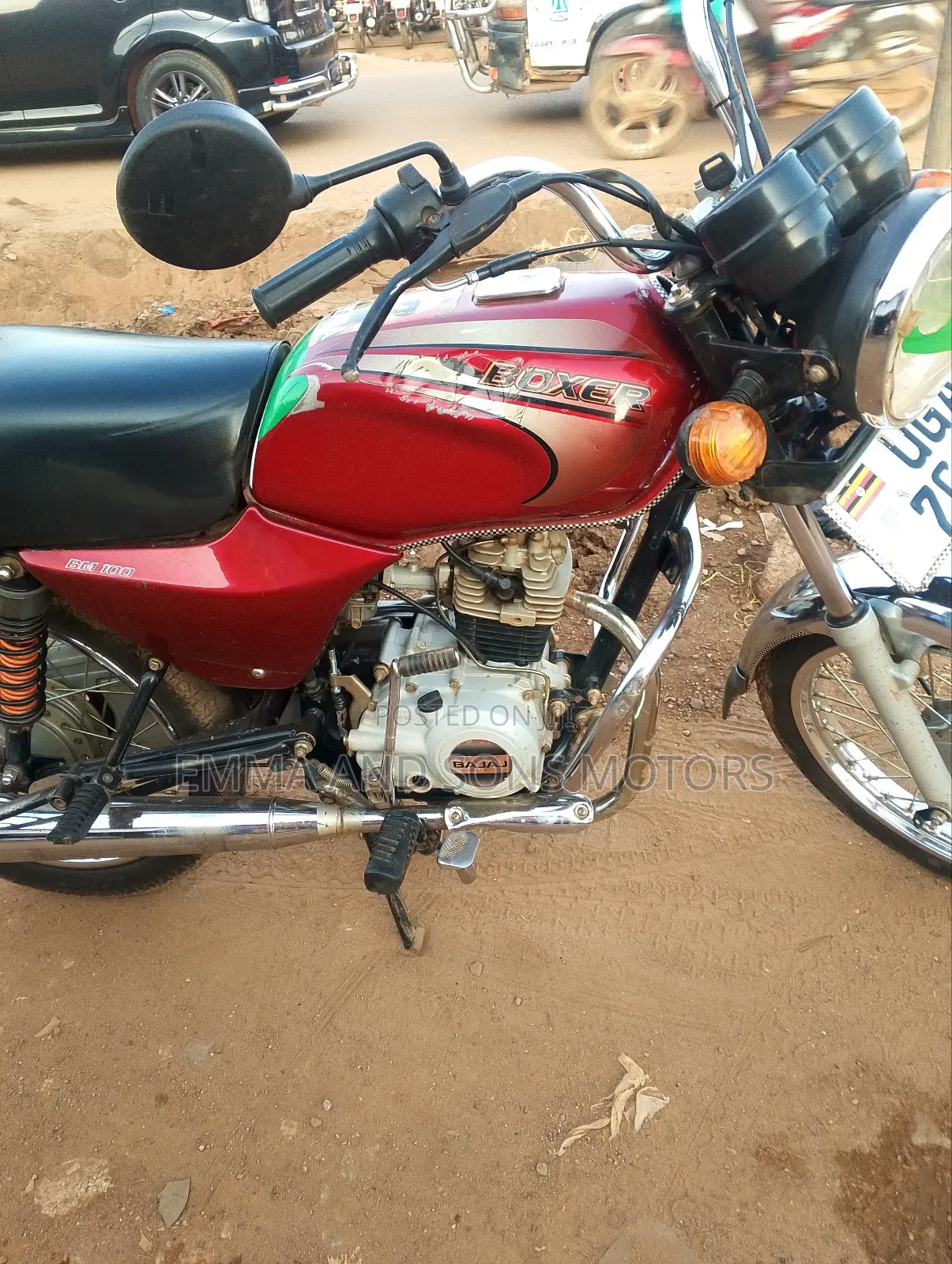 Bajaj Boxer 100 2024 Red