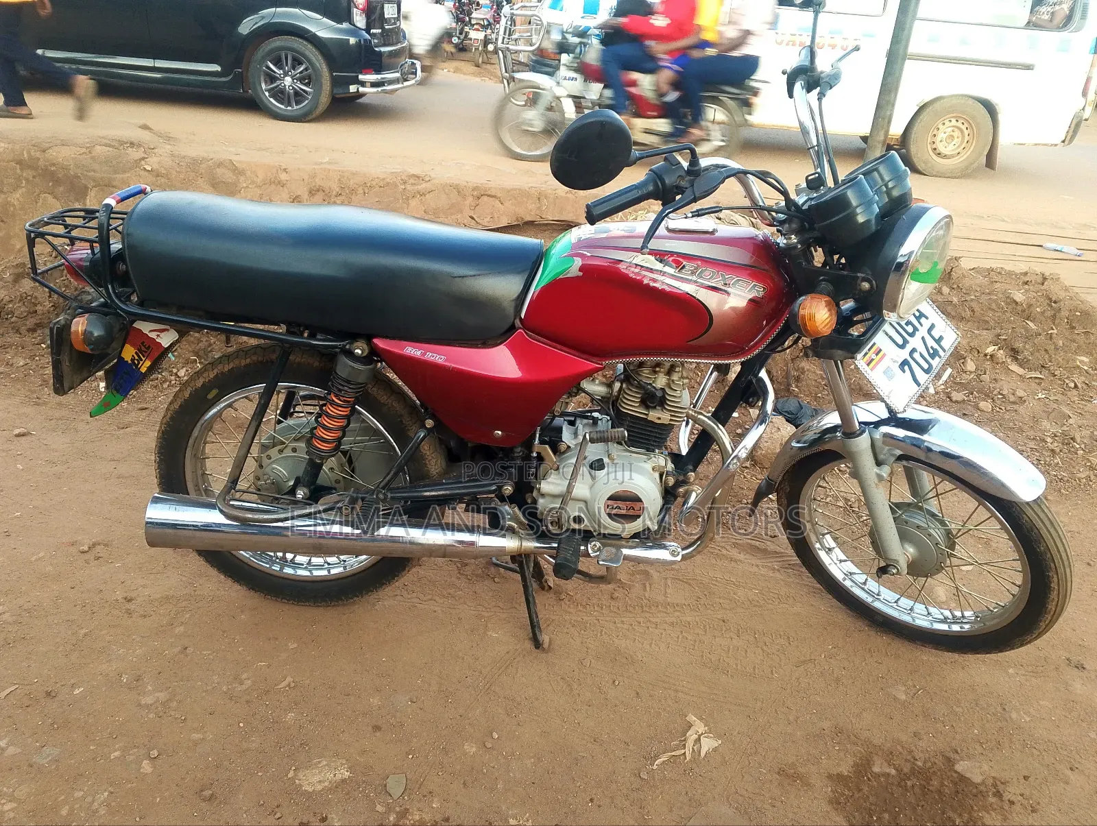 Bajaj Boxer 100 2024 Red