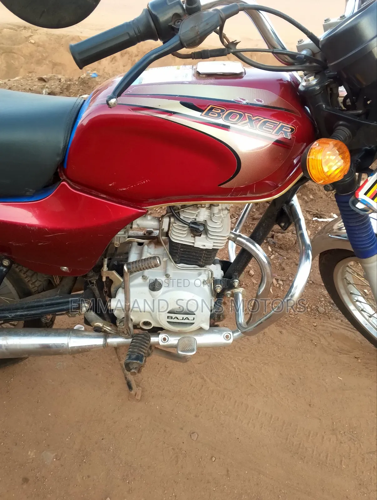 Bajaj Boxer 100 2024 Red