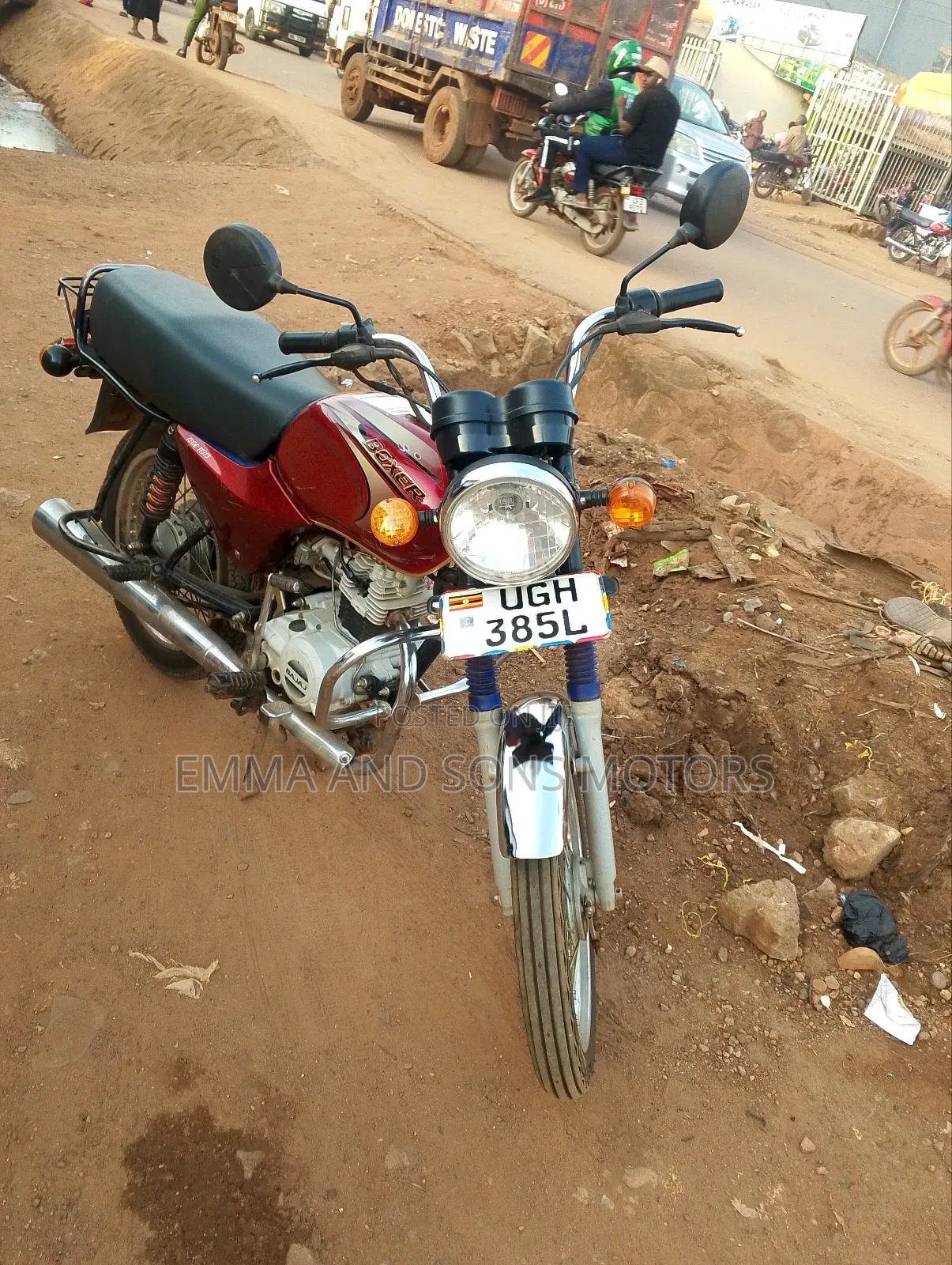 Bajaj Boxer 100 2024 Red