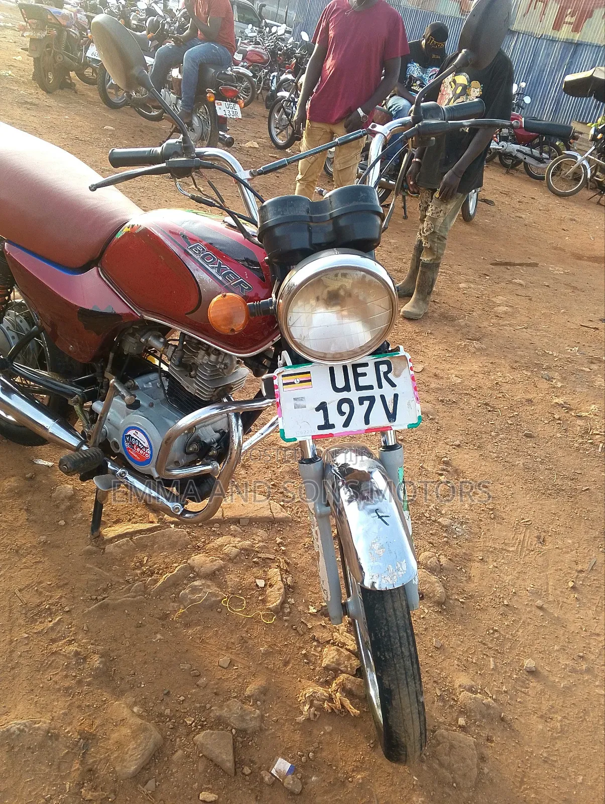 Bajaj Boxer 100 2019 Red