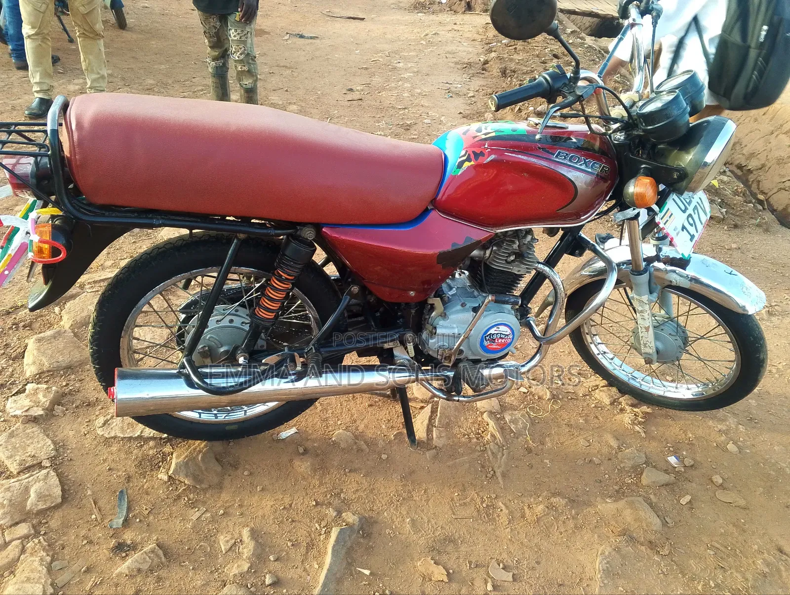Bajaj Boxer 100 2019 Red