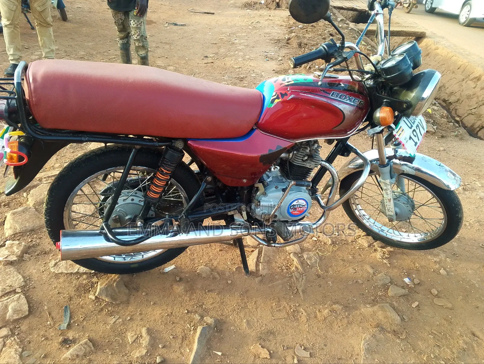 Bajaj Boxer 100 2019 Red