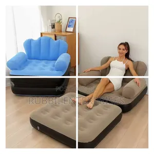 Inflatable Single Sofa - Bed. -
