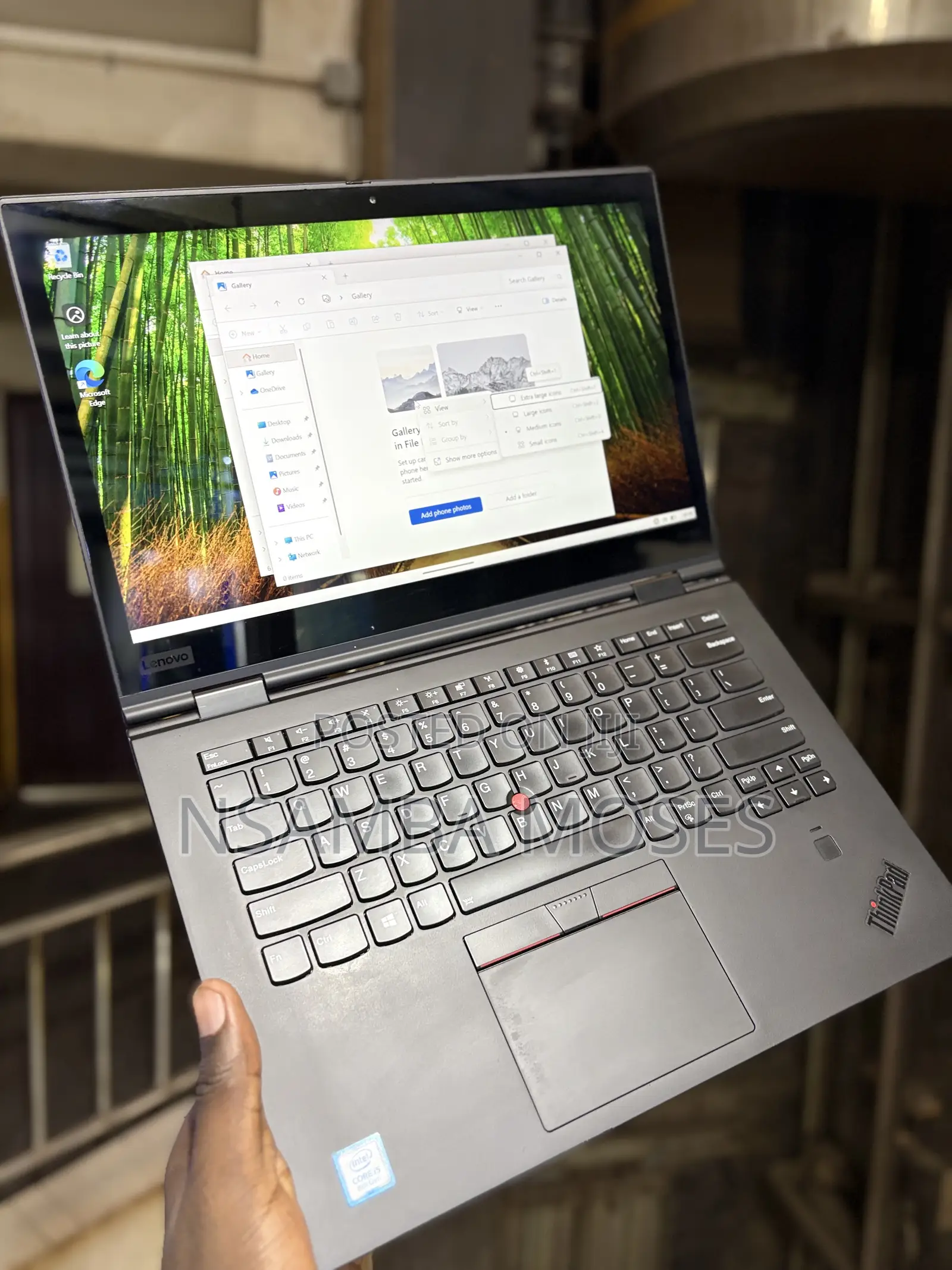 Laptop Lenovo Thinkpad X1 Yoga 8GB Intel Core i5 SSHD (Hybrid) 256GB