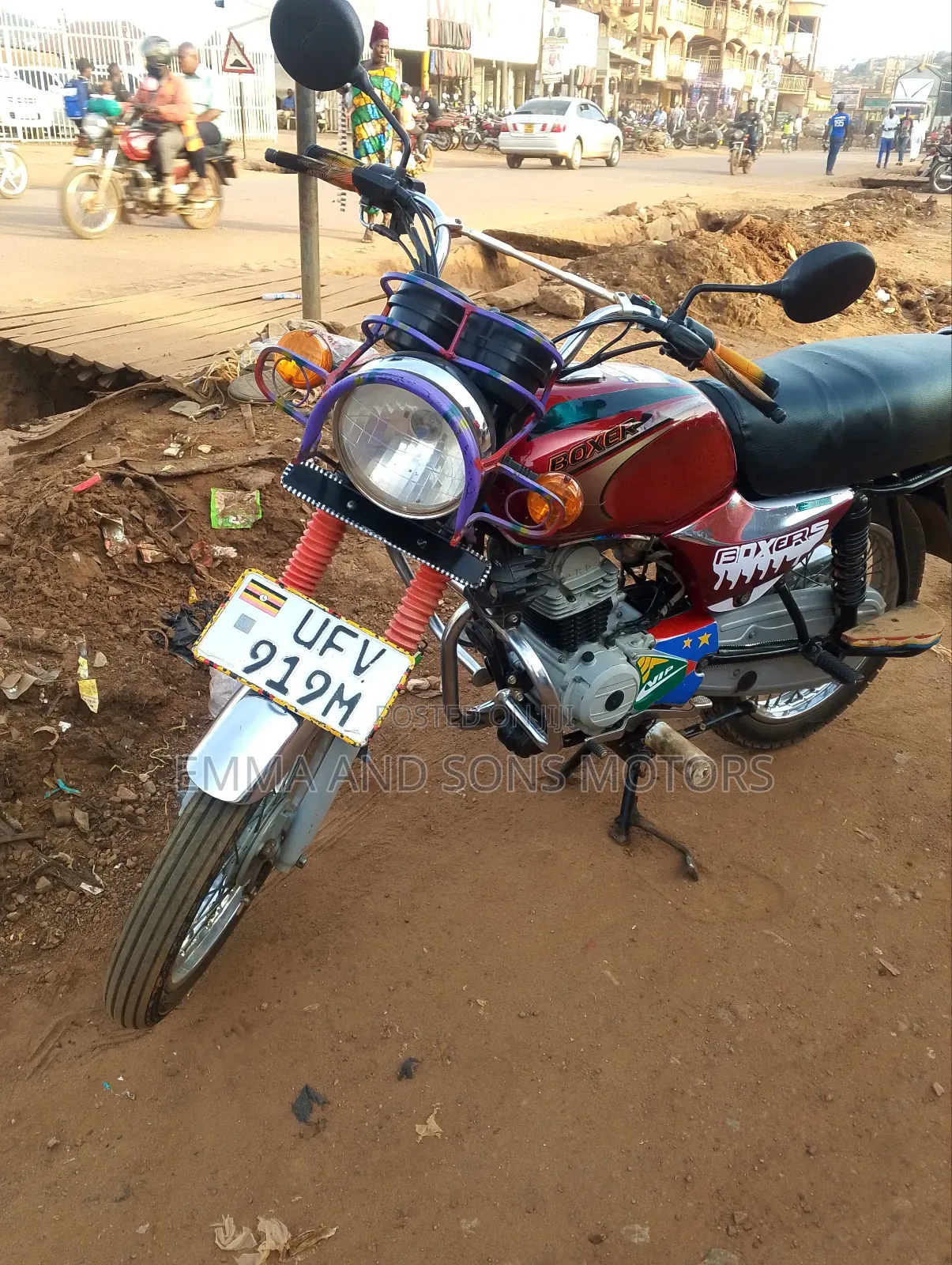 Bajaj Boxer 100 2023 Red