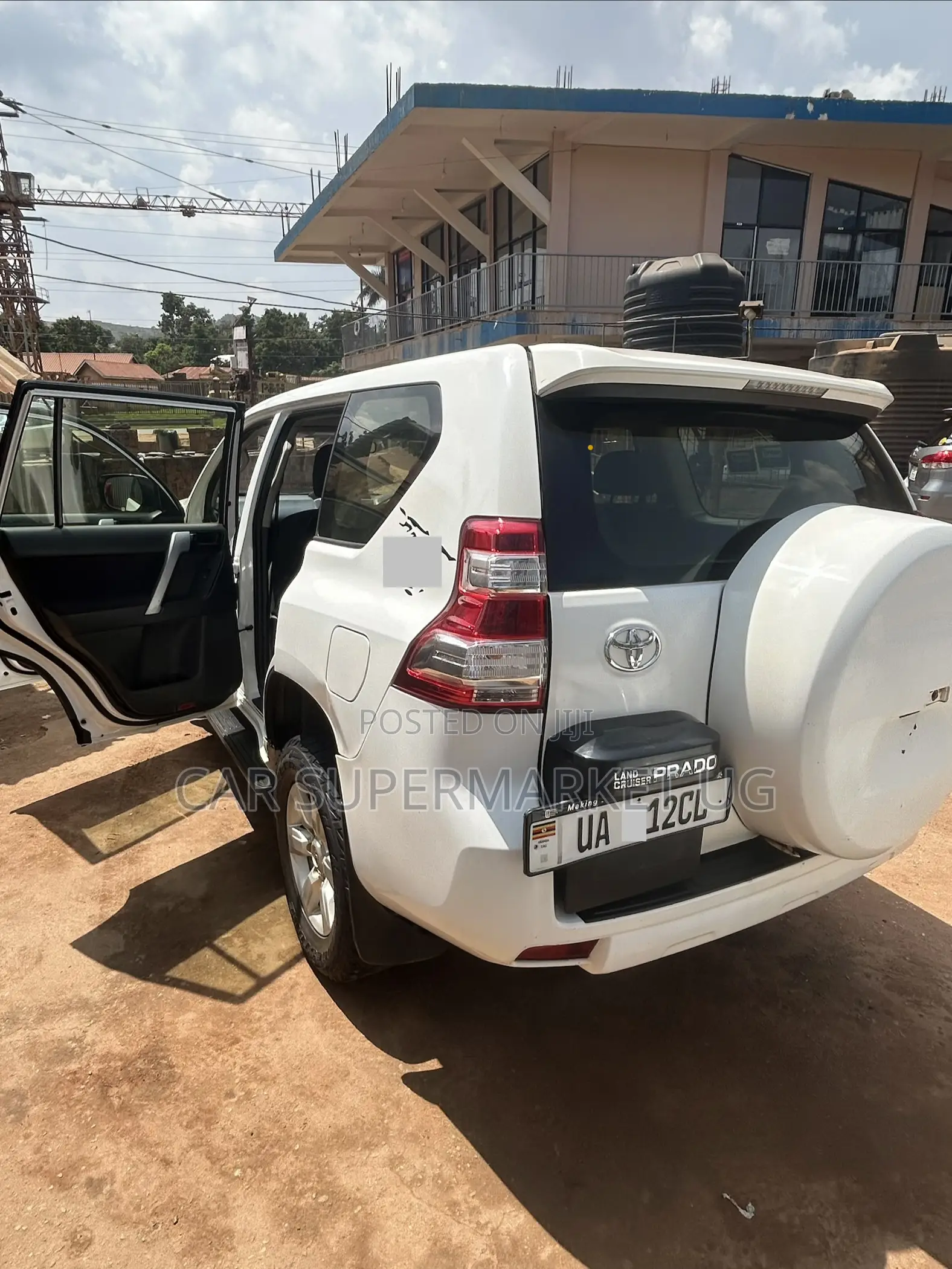Toyota Land Cruiser Prado 2017 White