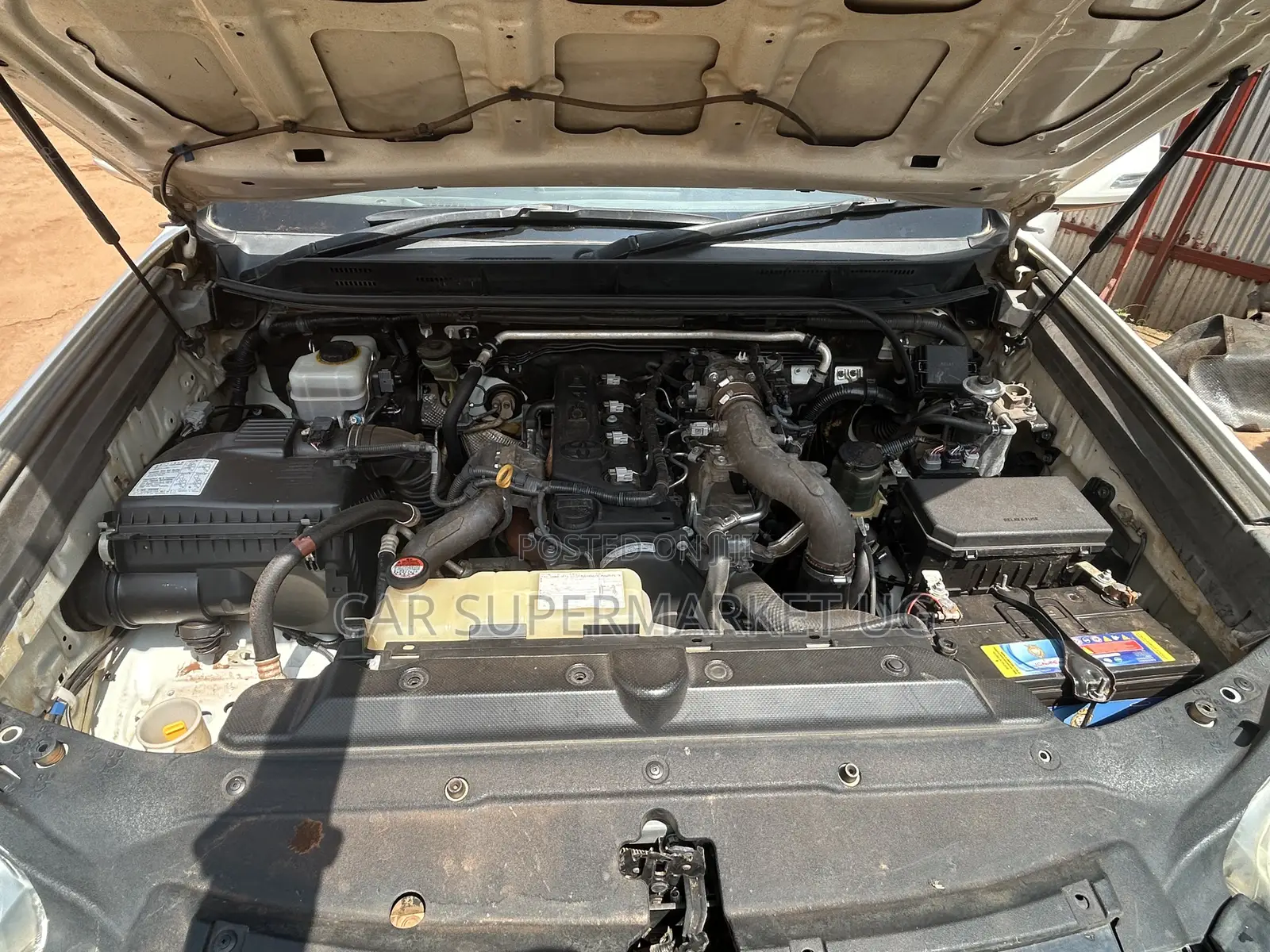 Toyota Land Cruiser Prado 2017 White