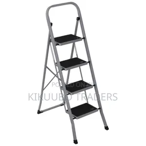 Step Folding Ladder With Handrails or Ladder Tool Caddy