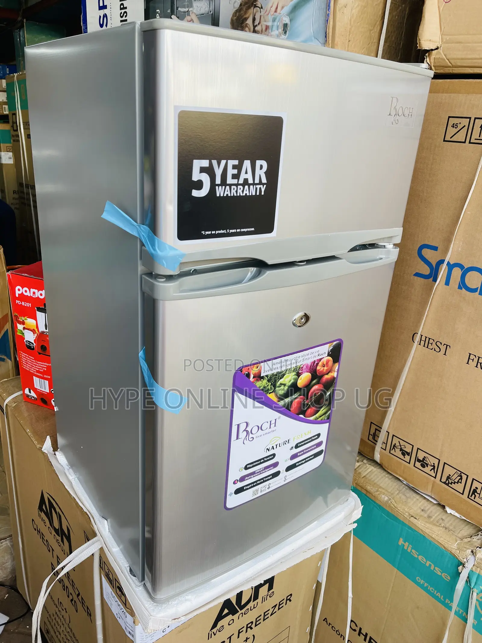 Brandnew 120l,Double Door Refrigerator