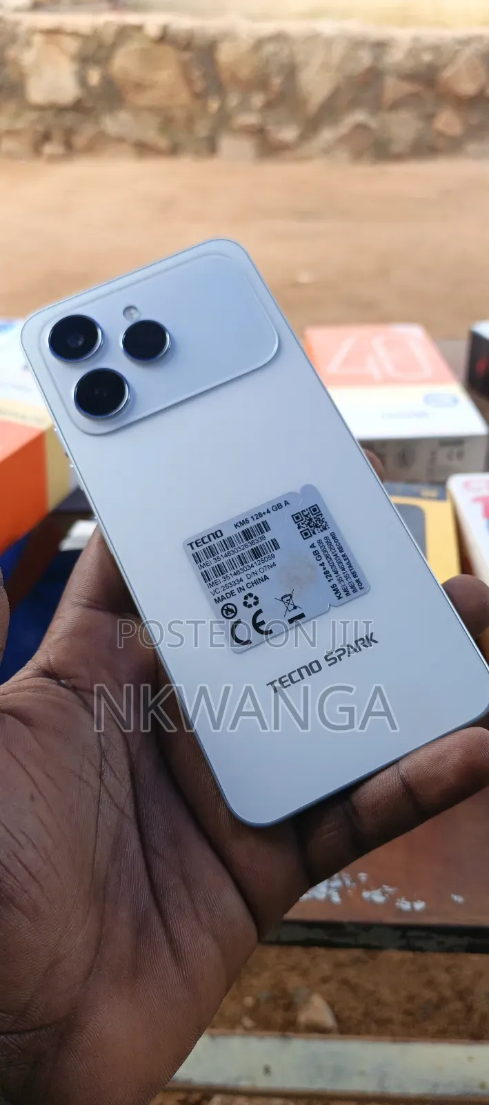 New Tecno Spark 40 128 GB White