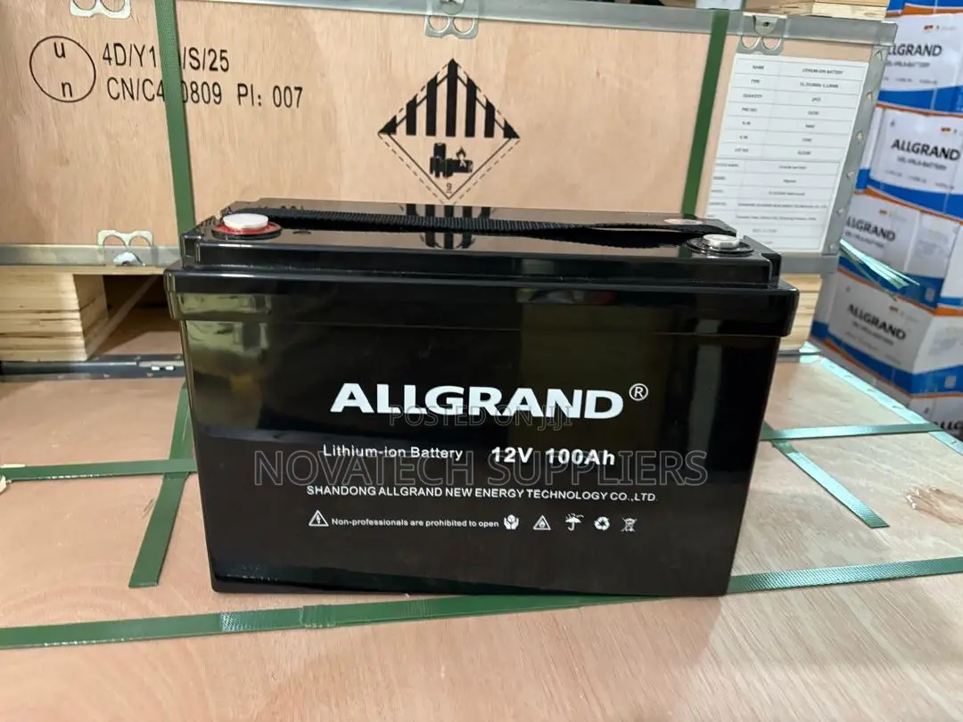 Allgrand 100ah 12v Lithium Battery – 15 Year Life, 5yr Warranty