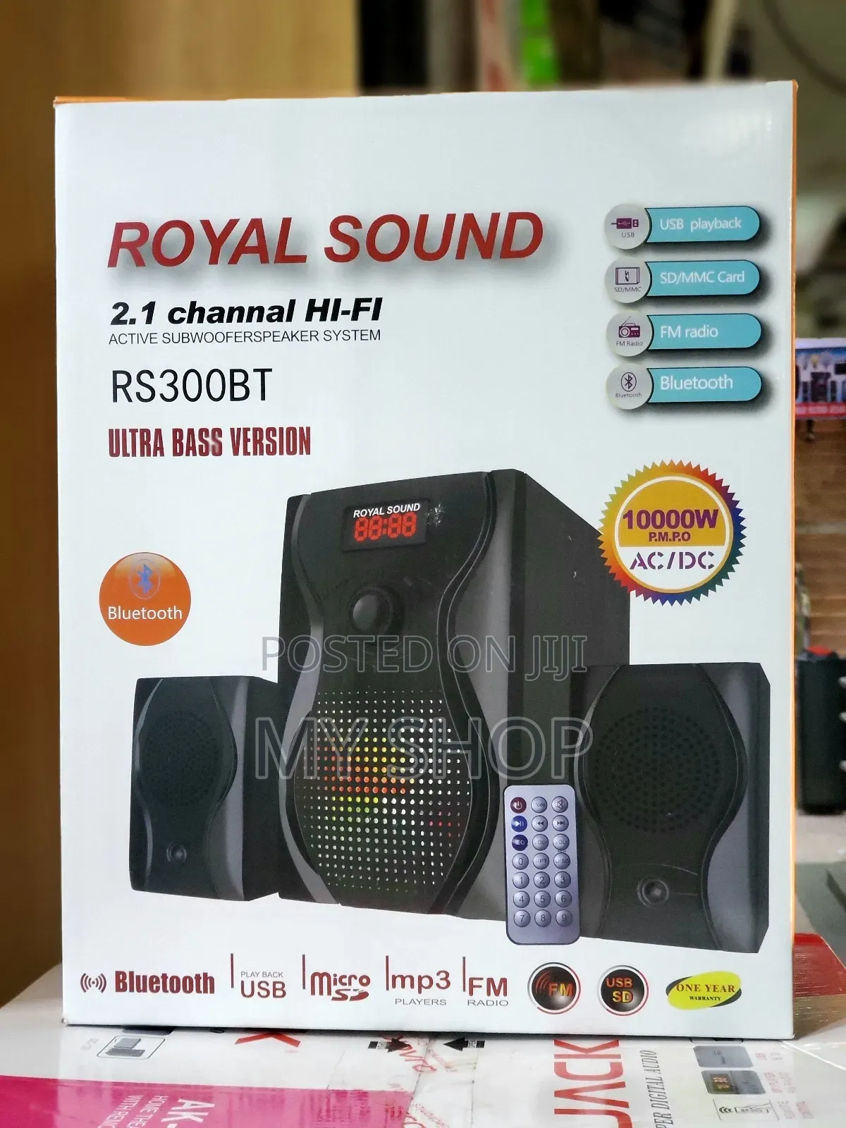 Portable Sound Woofer- Small Size Loud Bass