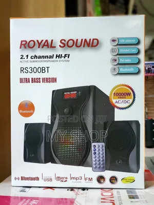 Portable Sound Woofer- Small Size Loud Bass