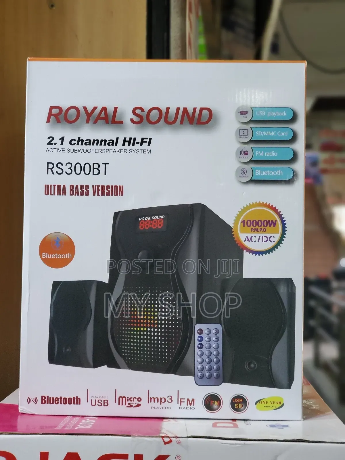 Portable Sound Woofer- Small Size Loud Bass
