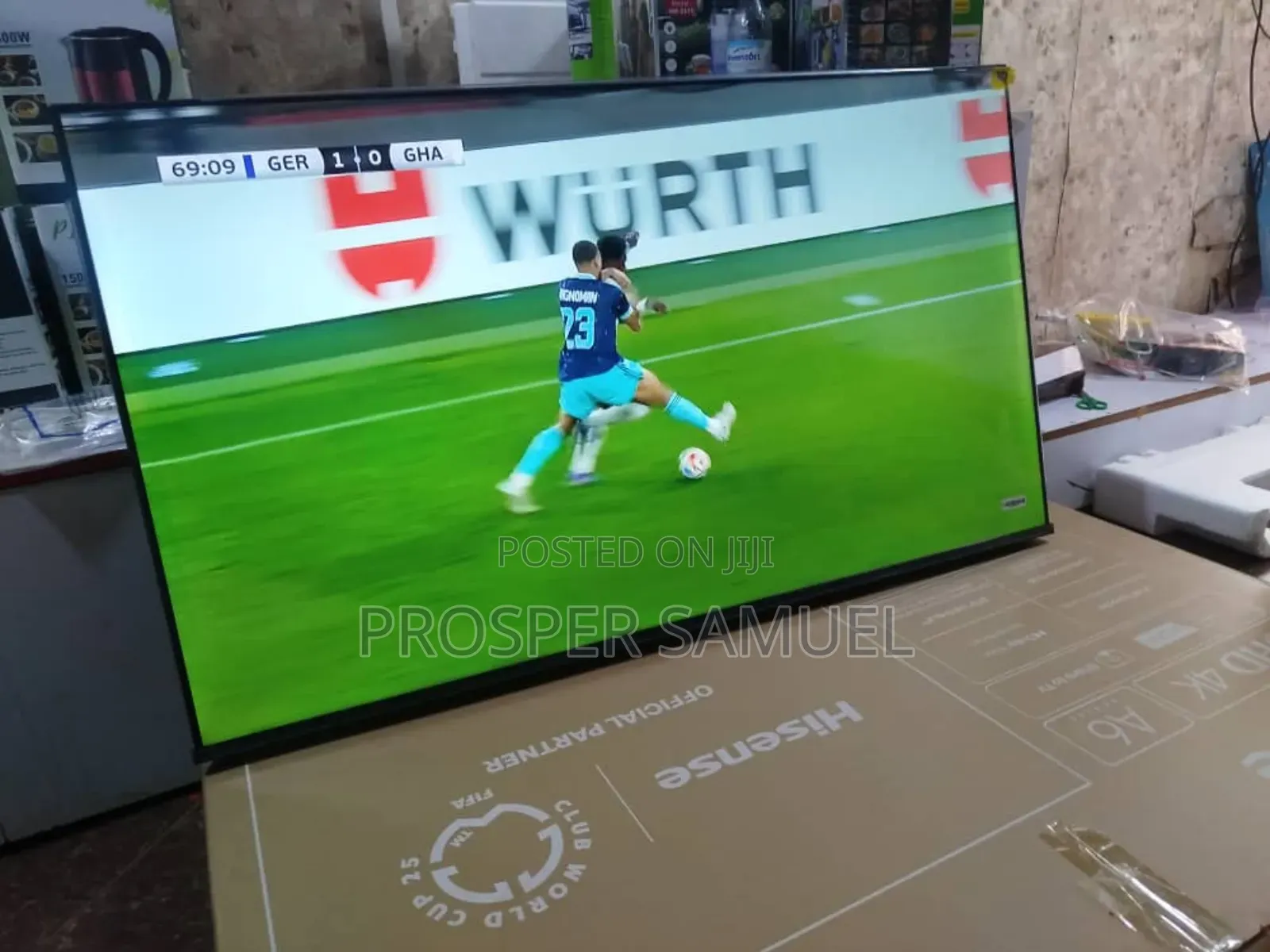 Hisense 55 Inches Smart Digital Uhd4k Frameless
