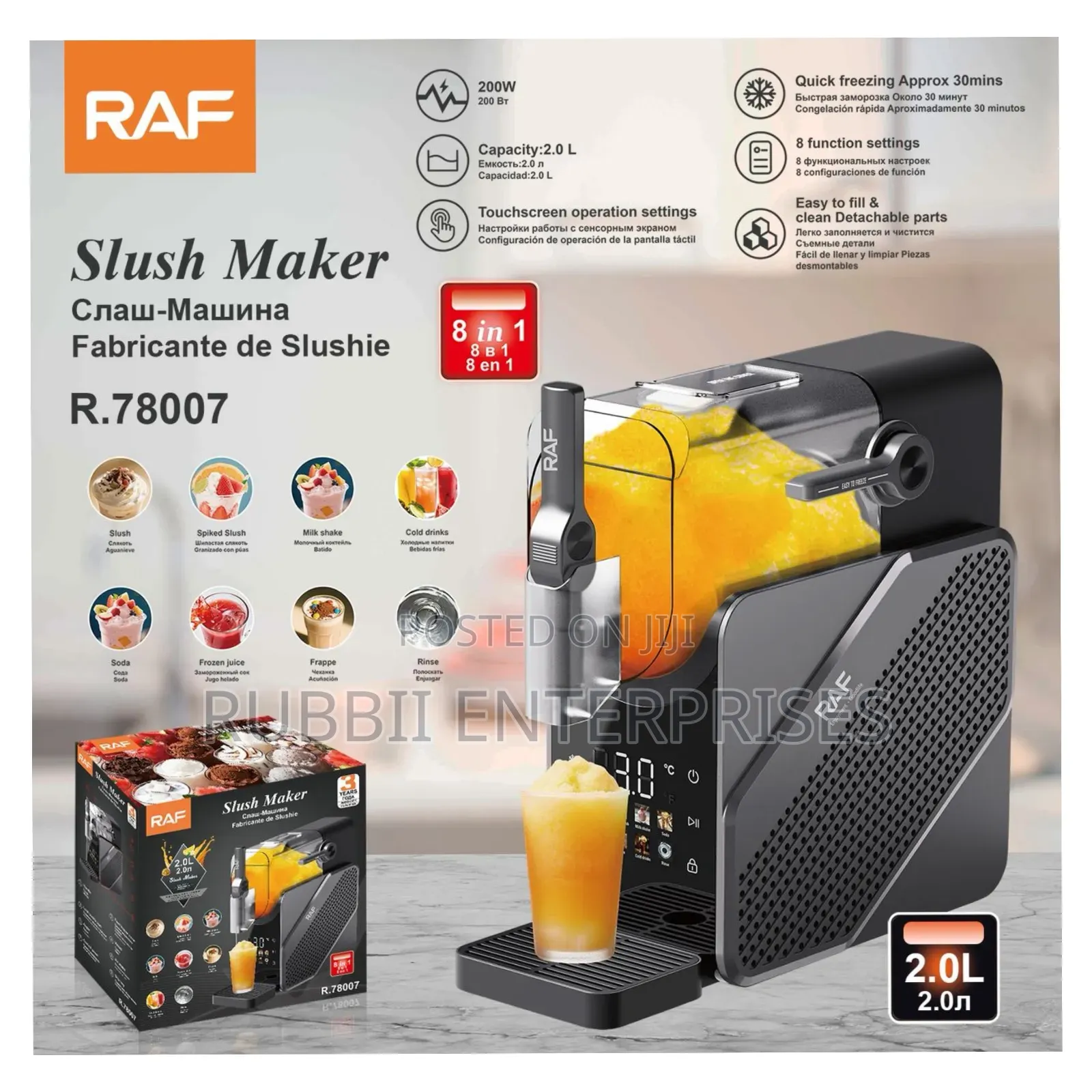 Slush Maker Blender 8 in 1
