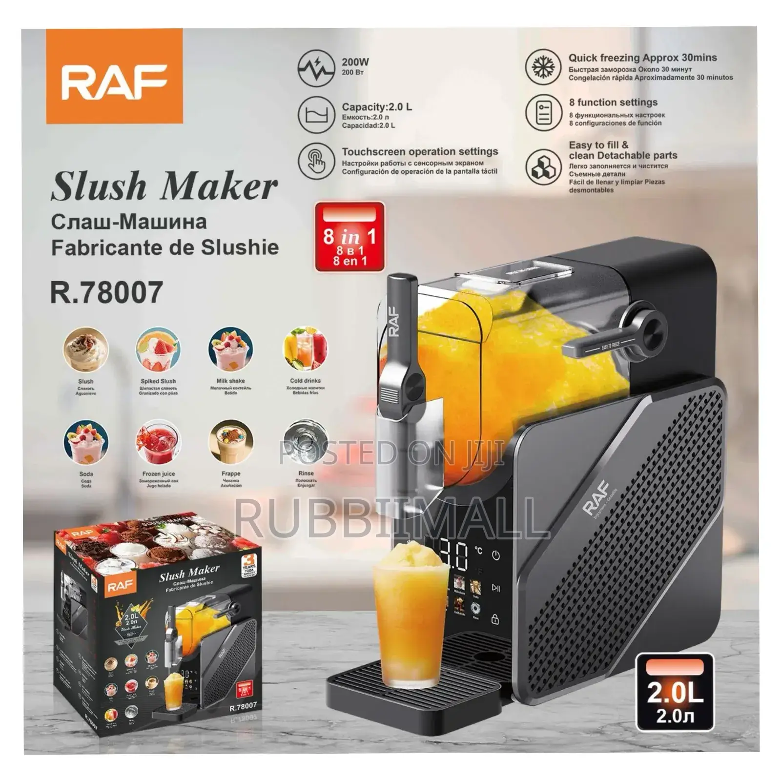 Slush Maker Blender 8 in 1