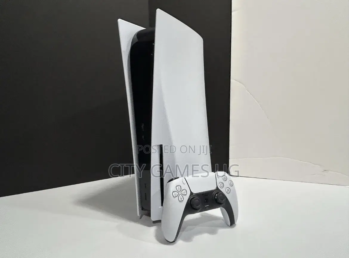 Used Sony Playstation 5 Console-Controller, Stand, Cables Included