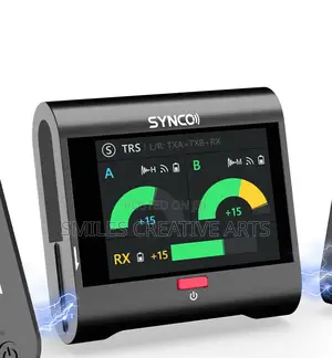Synco G3 Pro Wireless Microphone, 2.4g Dual Lavalier Mic