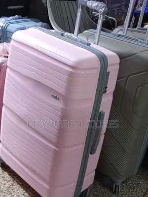 Plastic Rubber Large Suitcase