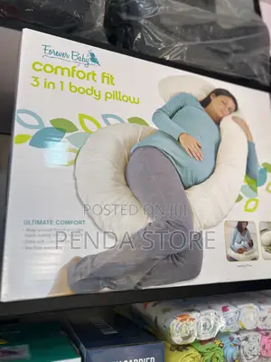 Pregnancy Pillow – C Shaped Support Cushion for Night Rest