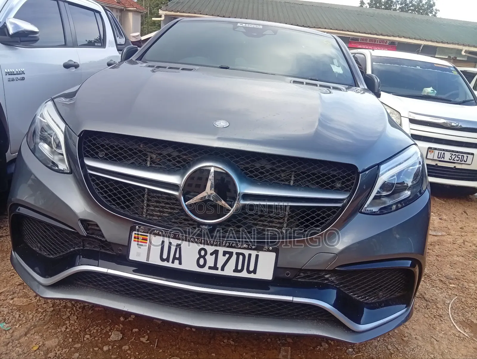 Mercedes-Benz GLE-Class GLE 350d 4MATIC 2015 Gray