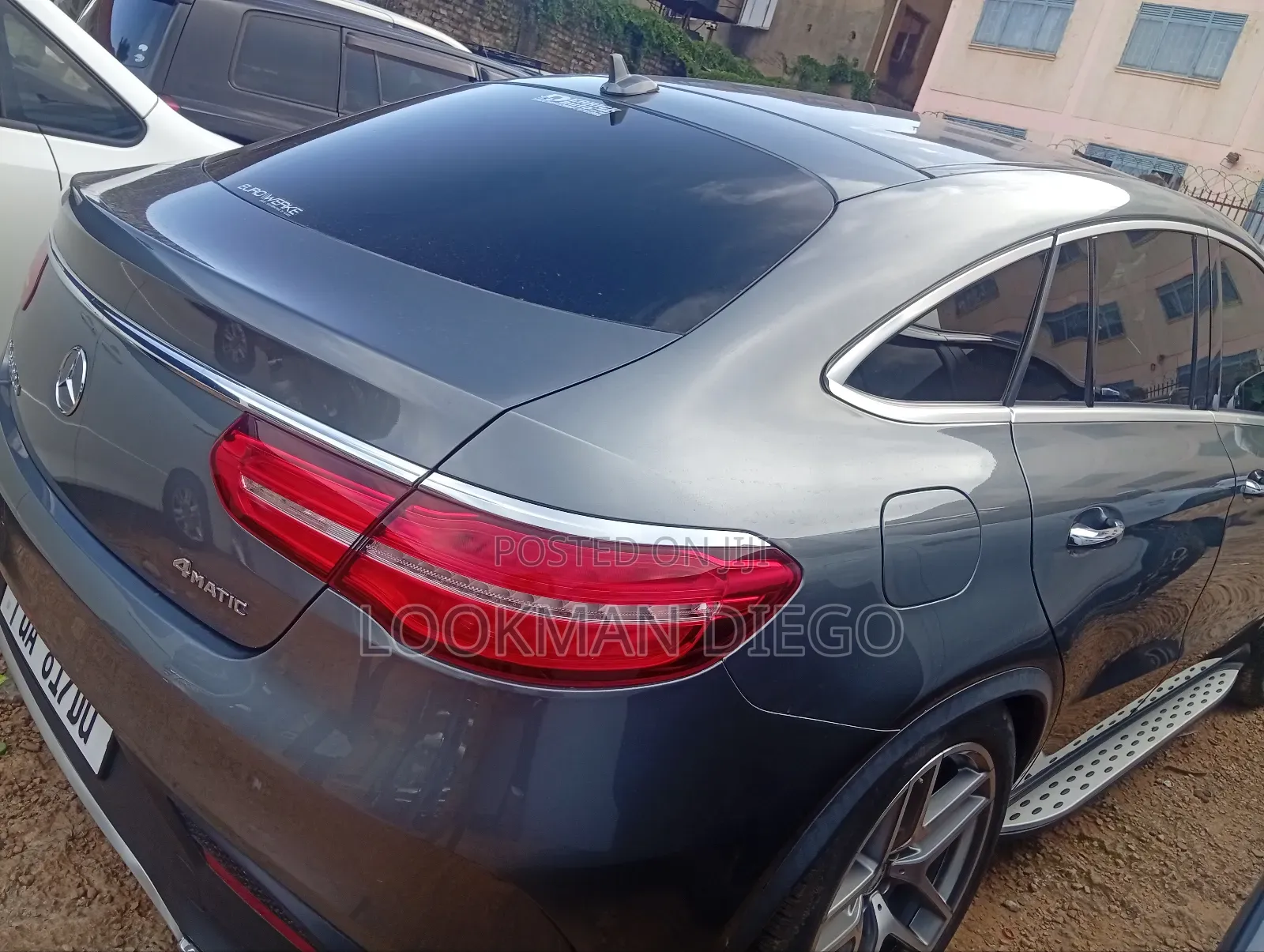 Mercedes-Benz GLE-Class GLE 350d 4MATIC 2015 Gray