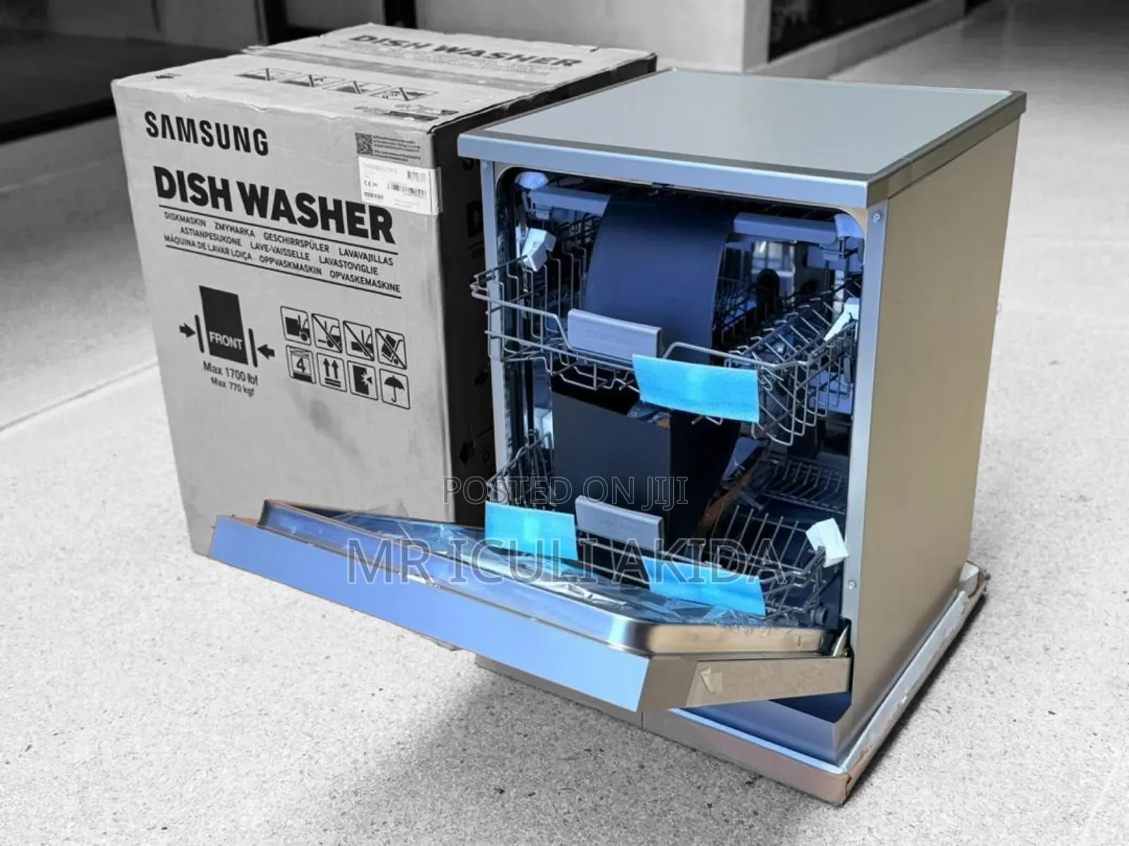 Samsung Freestanding Dishwasher Machine With Stainless Steel Interior