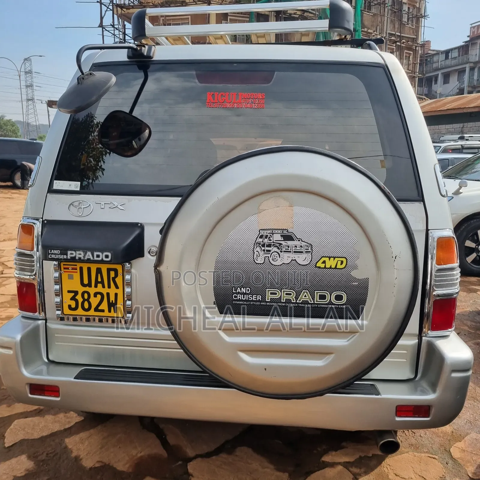 Toyota Land Cruiser Prado 2004 Silver