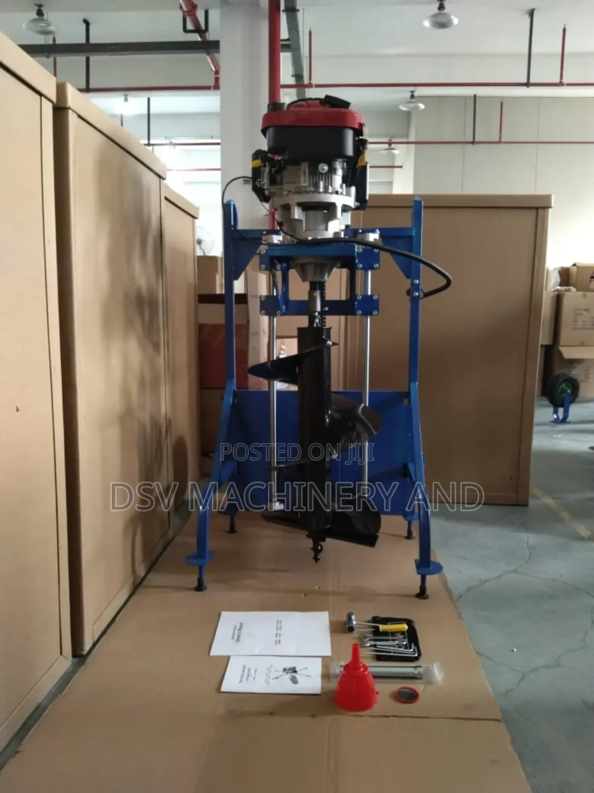 Earth Auger 9hp 220cc Petro Pit Digger
