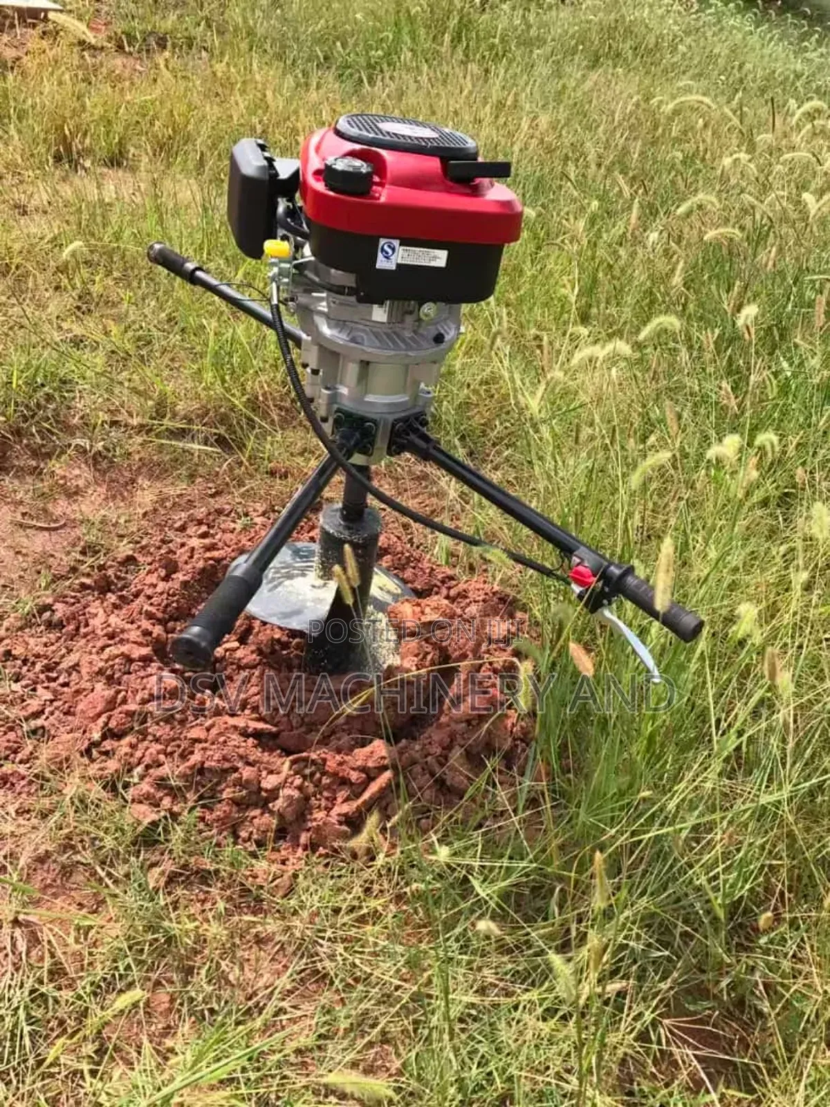 Earth Auger 9hp 220cc Petro Pit Digger