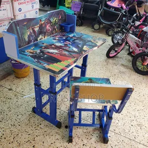Blue Kids Reading Table