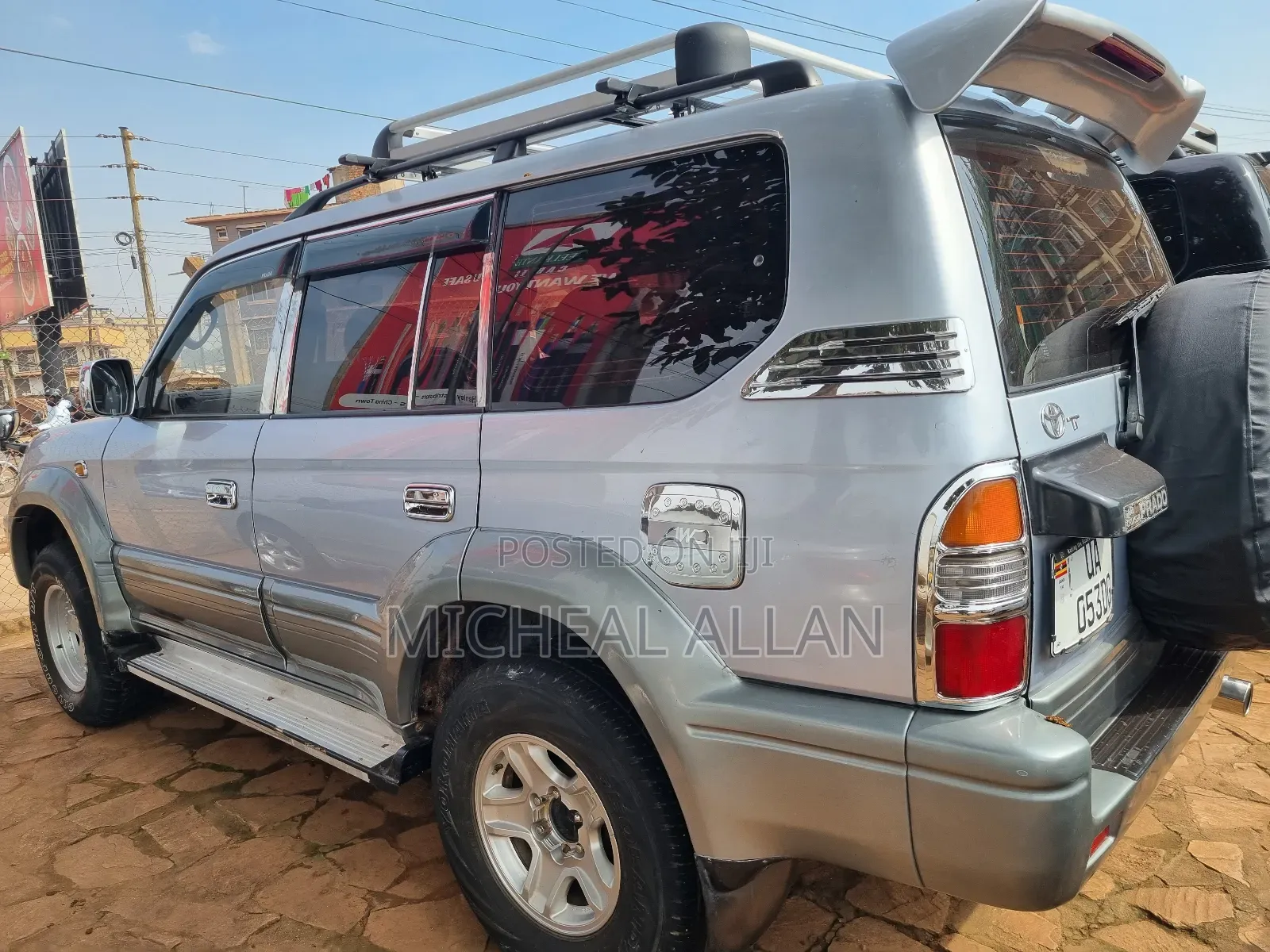Toyota Land Cruiser Prado 2000 Silver