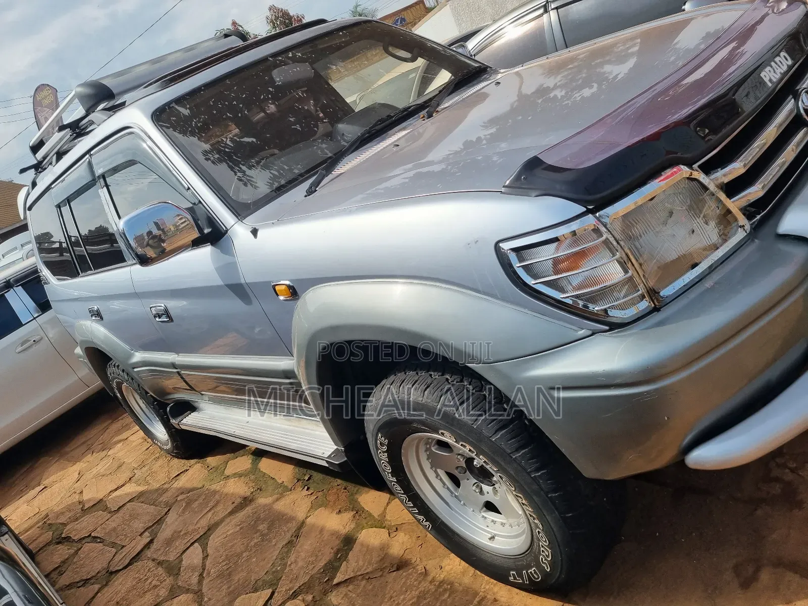 Toyota Land Cruiser Prado 2000 Silver