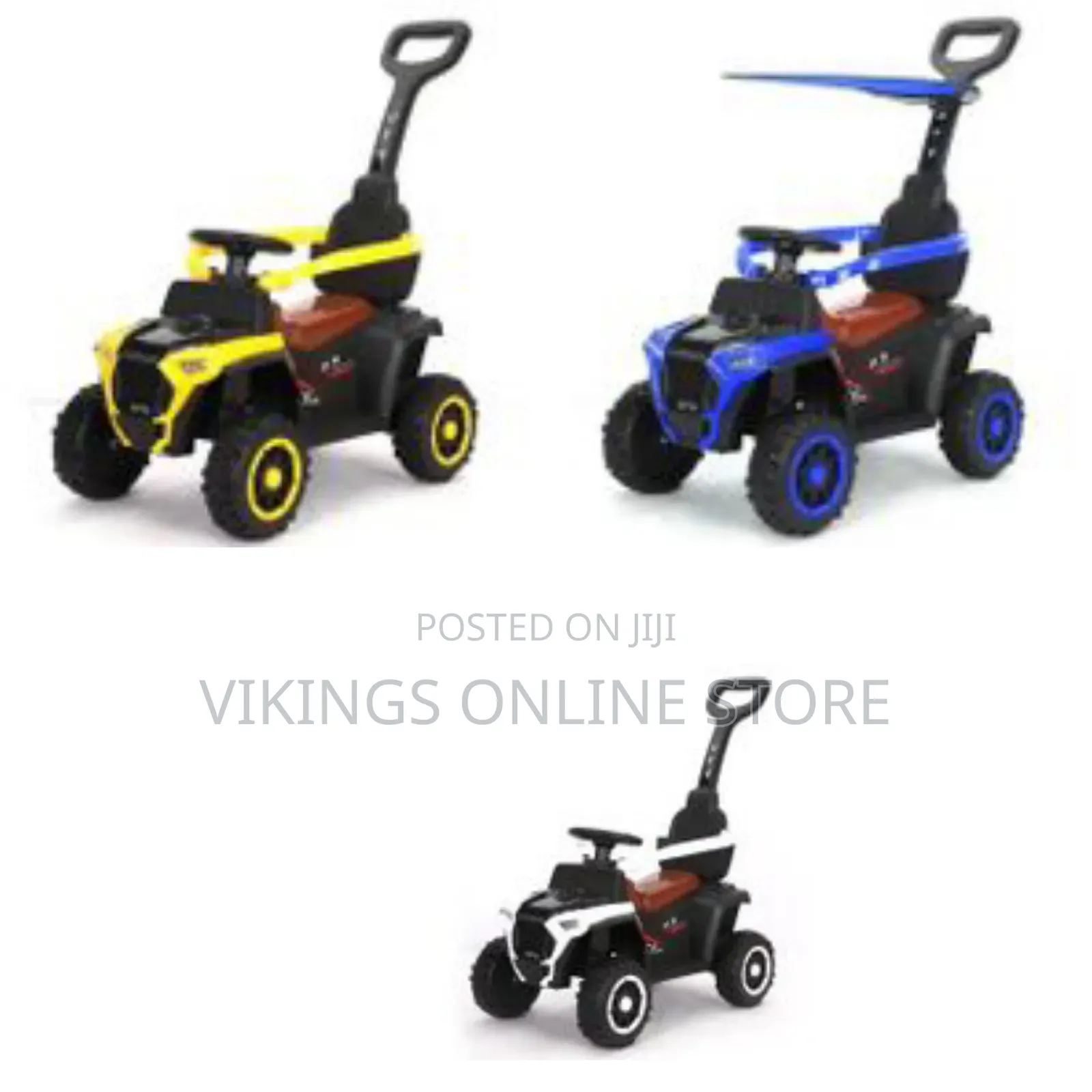 Pp Plastic Toy Car Children Manual Riding Foot to Ffoor Push Ride On