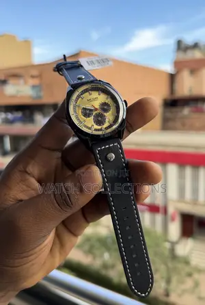 Megir Chronograph Leather Watches