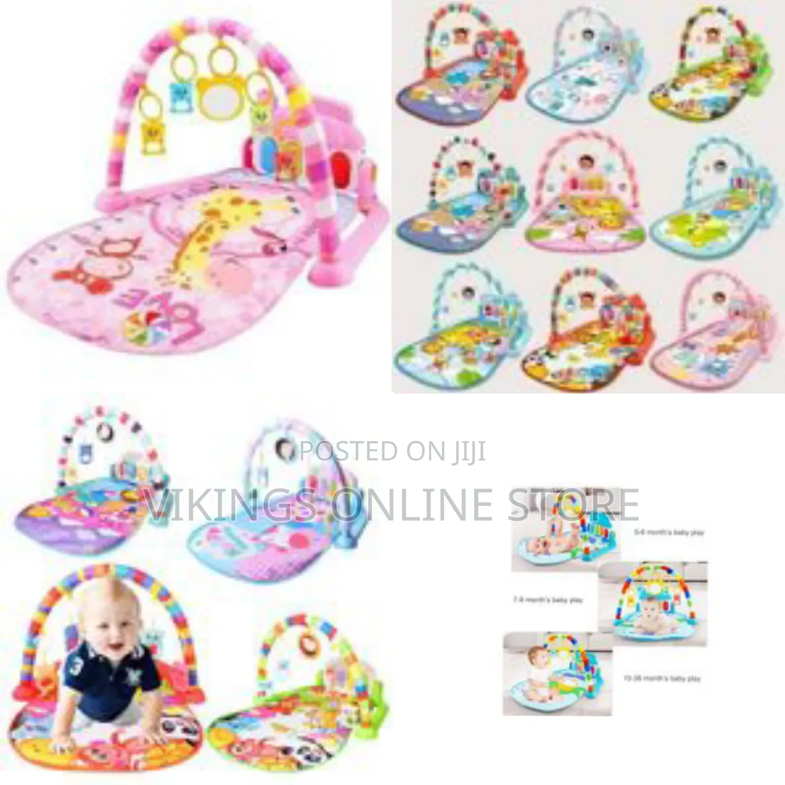 Multifunctional Baby Piano Toddler Play Kids Gym Toy Mat