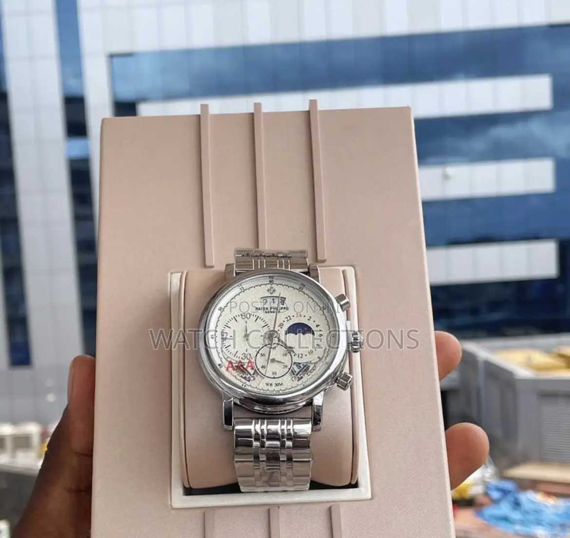 Patek Phillipe Moon and Sun Display Watch