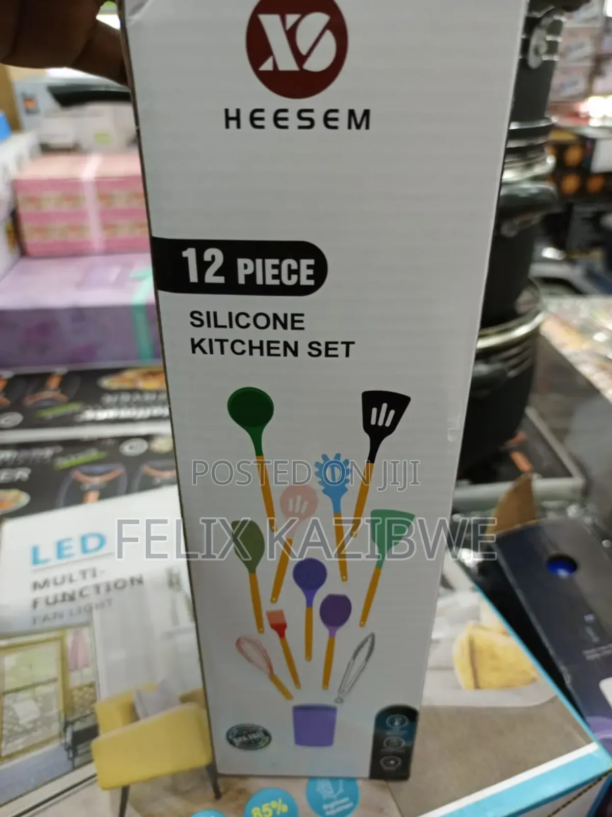 12 Piece Silicone Kitchen Tool.
