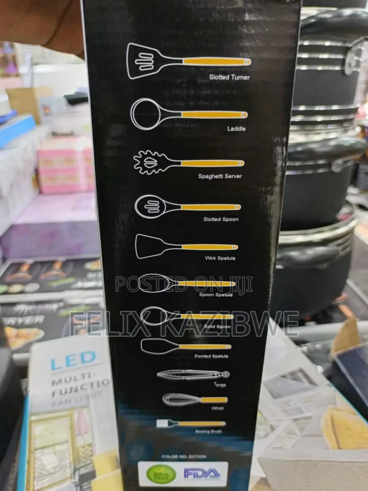 12 Piece Silicone Kitchen Tool.