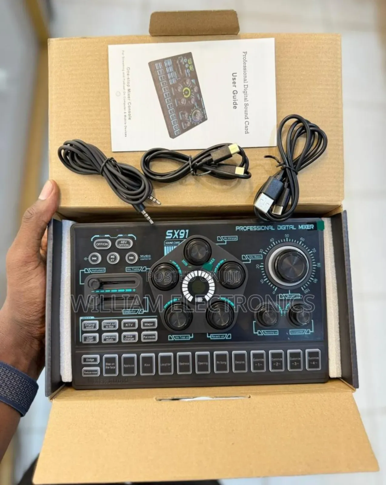Sx91 Professional Audio Mixer Sound Card