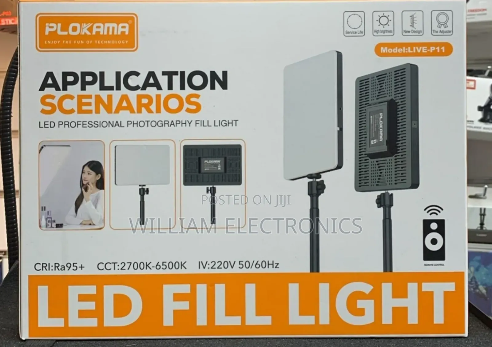 Plokama P11 Led Professional Photo Light Studio Ringlight