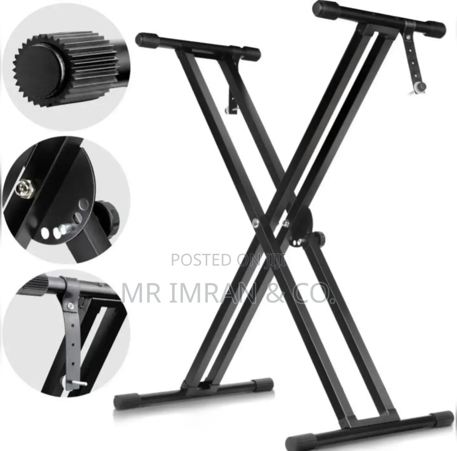 Double-Braced X-Style Keyboard Stand