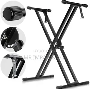 Double-Braced X-Style Keyboard Stand