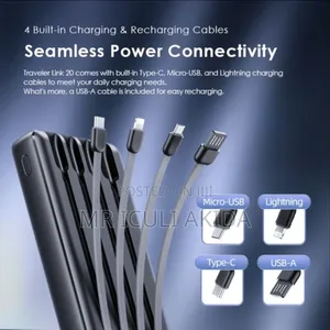 Original Oraimo Travellers Link 20 20000mah 12w Super Fast Power Bank