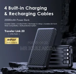 Original Oraimo Travellers Link 20 20000mah 12w Super Fast Power Bank