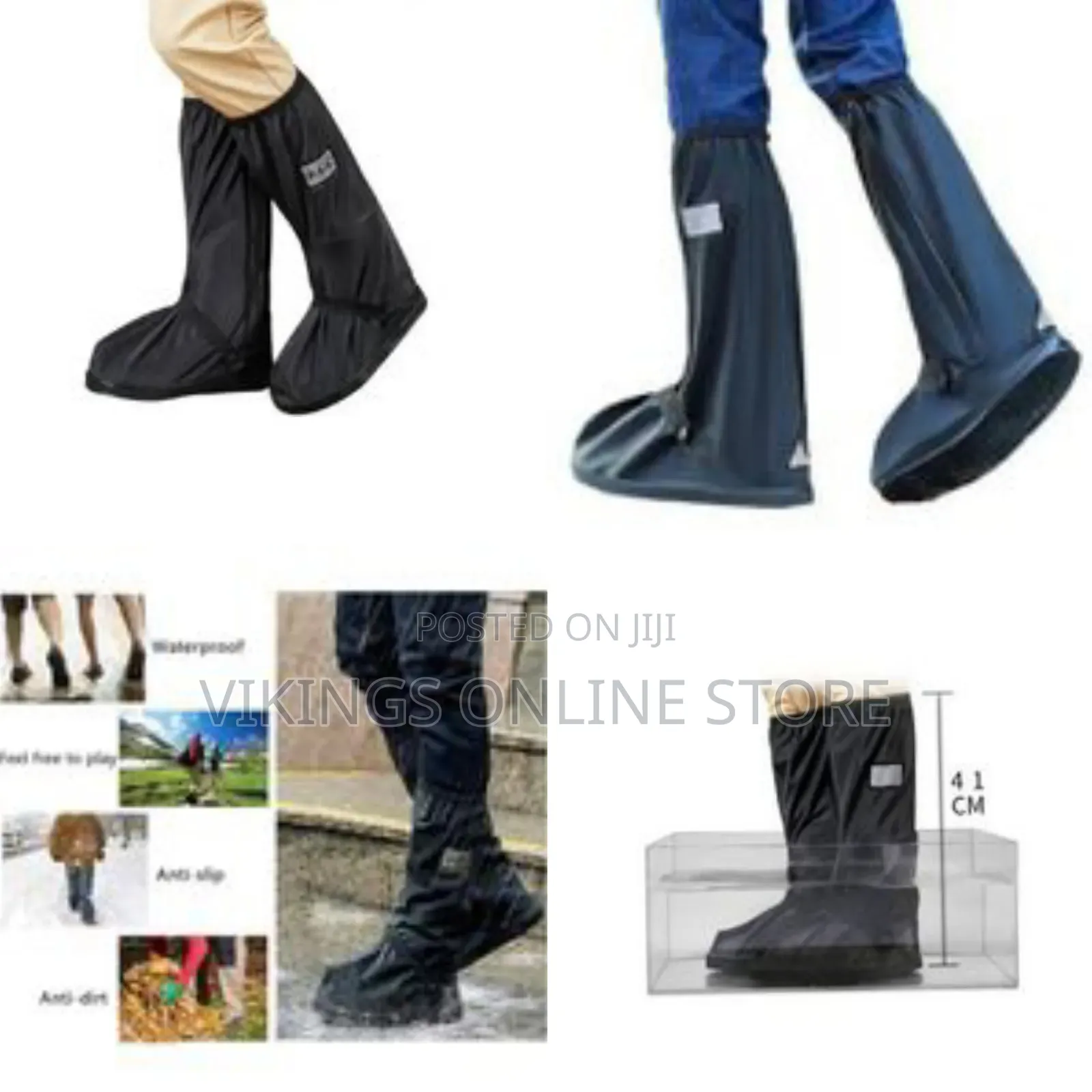 42-44 High-barrel Non-slip Waterproof Rainstorm Rainy Day Rain Suit