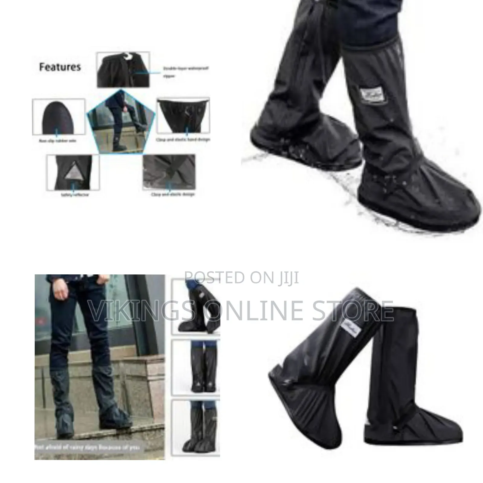 42-44 High-barrel Non-slip Waterproof Rainstorm Rainy Day Rain Suit