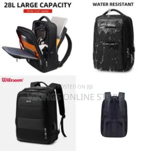 Wiersoon Backpack Laptop Waterproof 15.6 Inch Daily Work Business
